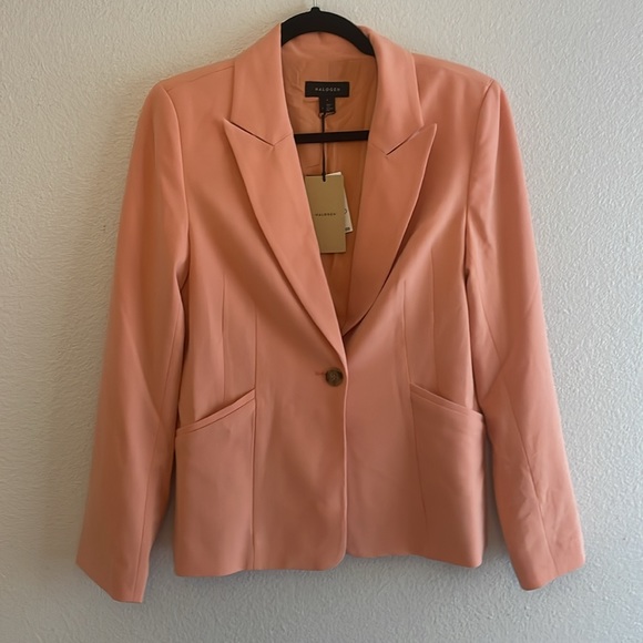 Halogen Darted One-Button Blazer size S - Picture 3 of 7